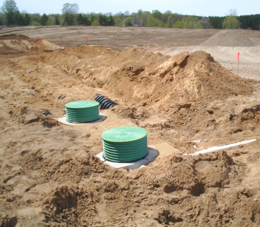 Gravity Septic Installation